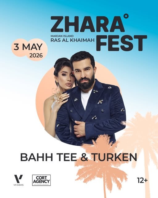 Bahh Tee & Turken · Zhara Fest poster