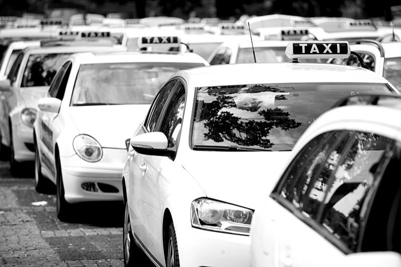 Taxi queue